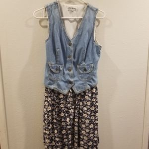 VINTAGE Paris Blues Dress